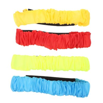 CAXUSD Colors Elastic Tie Ropes Legged Race Game Closure Fun for Outdoor Parties and Team Activities