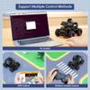 LewanSoul ROS2 Robot Car for Raspberry Pi 5 Programmable AI Vision Smart Robot Kit Ackermann Chassis, Lidar SLAM Mapping Navigation Path Planning Autonomous Driving, MentorPi A1 Without RPi view 2