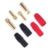 4Pcs AS150 Banana Plug Connectors, Gold Plated Male Female Terminals view 1