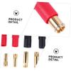 4Pcs AS150 Banana Plug Connectors, Gold Plated Male Female Terminals view 2