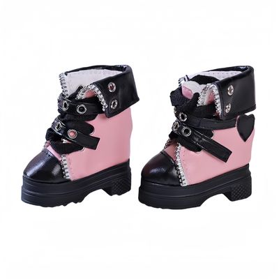 BJD Doll Shoes Carefully Crafted Fashionable Shoes for 1/4 18 inch BJD SD Doll Gifts for Doll Lovers (C)