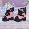 BJD Doll Shoes Carefully Crafted Fashionable Shoes for 1/4 18 inch BJD SD Doll Gifts for Doll Lovers (C) view 2