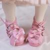 BJD Doll Shoes Carefully Crafted Fashionable Shoes for 1/4 18 inch BJD SD Doll Gifts for Doll Lovers (C) view 3