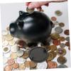 KICHOUSE 20 Plastic Piggy Bank Stopper Covers Round Bottom Covers White Money Saving Box Plug Large Bank Bottom view 2