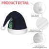 Beautiful bottle of under the night sky Santa Christmas Hat  Xmas and New Year Party Headpiece Perfect for Halloween, Festival, Annual Rituals view 4
