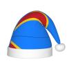SamLng Flag of the Congo Christmas Hat - Classic Santa Xmas & New Year Party Headwear - Perfect for Holiday Celebrations, Halloween view 1