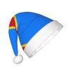 SamLng Flag of the Congo Christmas Hat - Classic Santa Xmas & New Year Party Headwear - Perfect for Holiday Celebrations, Halloween view 2