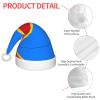 SamLng Flag of the Congo Christmas Hat - Classic Santa Xmas & New Year Party Headwear - Perfect for Holiday Celebrations, Halloween view 4