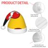 Flag of Lower Saxony Christmas Hat - Classic Santa Xmas & New Year Party Headwear - Perfect for Holiday Celebrations, Halloween view 4
