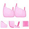 MOBUTOFU 2pcs Practical Stroller Hanging Bag Mesh Storage Pouch for Stroller Sling Easy Access Portable view 3