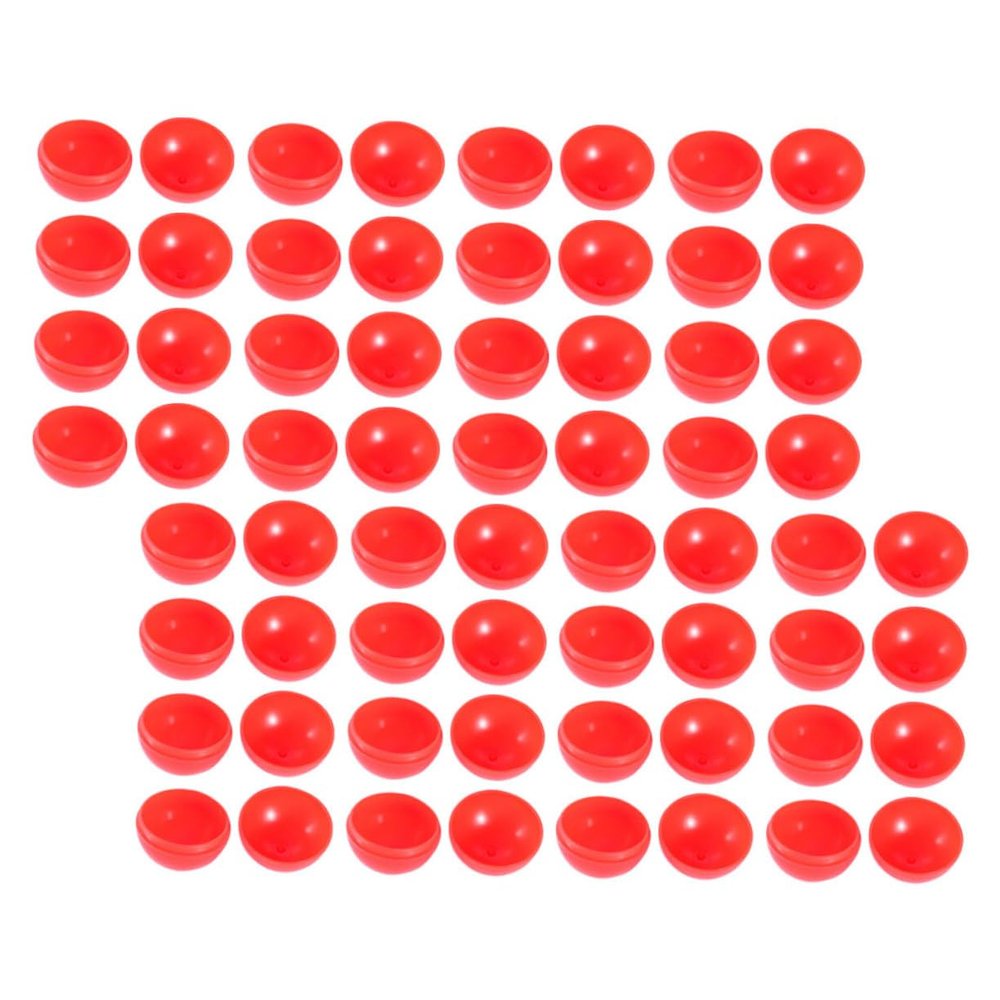 HOOTNEE 100pcs Seamless Lottery Balls Openable Game Balls for Raffle Party Activity Props Game Props