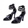 BJD Doll Shoes Beautifully Crafted high Heels for 1/4 18 inch BJD SD Doll Gifts for Doll Lovers (F) view 1