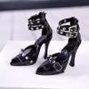 BJD Doll Shoes Beautifully Crafted high Heels for 1/4 18 inch BJD SD Doll Gifts for Doll Lovers (F) view 2