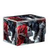 ETLKJVBL for Mtg Deck Box for Anime Card Sleeves and for Mtg Card Sleeves, Demon King and His Wife Versatile Trading Card Storage Box Solution and for Mtg Deck Box Commander view 1