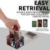 ETLKJVBL for Mtg Deck Box for Anime Card Sleeves and for Mtg Card Sleeves, Demon King and His Wife Versatile Trading Card Storage Box Solution and for Mtg Deck Box Commander view 2