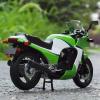 Collection Motorcycle Simulation Diecast Model Collection Gift 1/12 for Kawasaki for Ninja GPZ900R(Green) view 1