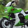 Collection Motorcycle Simulation Diecast Model Collection Gift 1/12 for Kawasaki for Ninja GPZ900R(Green) view 2