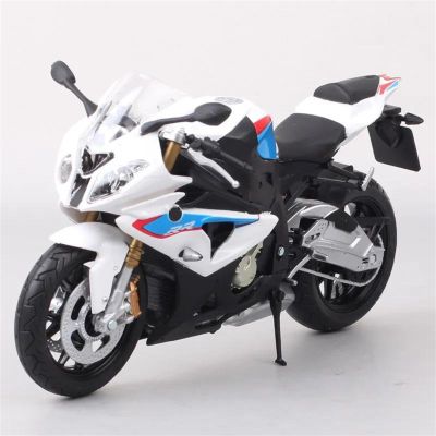 Collection Motorcycle Simulation Diecast Model Collection Gift 1:12 for S 1000 RR S1000RR 2009(Blue)