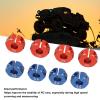 8PCS RC Wheel Hex Aluminum Alloy 12mm Wheel Drive Hex Hub Adapter with Pins for Redcat 1/10 RC Model Car Upgrade Parts Red and Blue (6mm) view 3