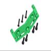 1/5 Standard Aluminum 7075 Alloy Steering Servo Mount Plate for Losi 1:8 LMT Solid Axle Monster Truck-LOS04021 LOS04022 / LMT Solid Axle Mega Truck-LOS04024 / 1:10 TLR Tuned LMT Kit-LOS04027 - Green view 1