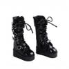 BJD Doll Shoes Carefully Crafted Fashionable Martin Boots for 1/4 18 inch BJD SD Doll Gifts for Doll Lovers (E) view 1