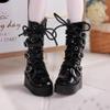 BJD Doll Shoes Carefully Crafted Fashionable Martin Boots for 1/4 18 inch BJD SD Doll Gifts for Doll Lovers (E) view 2