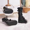 BJD Doll Shoes Carefully Crafted Fashionable Martin Boots for 1/4 18 inch BJD SD Doll Gifts for Doll Lovers (E) view 3