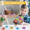 24PCS Tic Tac Toe Game Birthday Party Favors Goodie Bags Easter Basket Stuffers for Kids 4-8 8-12 Classroom Treasure Chest Carnival Prize Box Toys Bulk Keychain Pinata Filler Return Gifts for Girl Boy view 2
