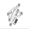 Aluminum 7075 Alloy Front Upper Suspension Arms for Traxxas 1/10 4-Tec Drift Ford Mustang RWD Drift Car RTR 105237-4 Upgrades - Silver view 1