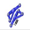 Aluminum 7075 Alloy Front Upper Suspension Arms for Traxxas 1/10 4-Tec Drift Ford Mustang RWD Drift Car RTR 105237-4 Upgrades - Blue view 1