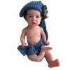 13 Inch Reborn Dolls Full Body Silicone Baby Girl Doll with Hair, Lifelike Newborn Baby Dolls for Children and Collectors view 1