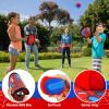 PINjiaju Toss and Catch Ball Game Set,Fun Velcro Ball and Catch Game Outdoor Toys for Kids Ages 3 4 5 6 7 8, Outside Yard Pool Beach Toddler Baseball Glove for Boys Girls Birthday view 3