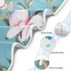 WELLDAY Vintage Roses Baby Towel Ultra Soft Hooded Towels for Babies - Ultra Absorbent Cotton Bath Towels 35x35 Inch view 3