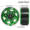 fujita 1.9 RC Crawler Beadlock Wheel Spider Web Style 12mm Hex Fit for 1/10 RC Crawler SCX10 II III SCX10 Pro TRX4 TRX6 Losi Tamiya Kyosho HPI view 2