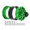 fujita 1.9 RC Crawler Beadlock Wheel Spider Web Style 12mm Hex Fit for 1/10 RC Crawler SCX10 II III SCX10 Pro TRX4 TRX6 Losi Tamiya Kyosho HPI view 3