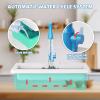 Doloowee Color Changing Kitchen Sink Toys,Electric Dishwasher Playing Toy Play Sink for Kids 3-5 with Running Water,Upgraded Faucet and Play Dishes,Pretend Play Kitchen Toys for Kids Boys Girls(Blue) view 4