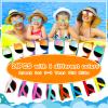 24Pack Kids Sunglasses Bulk Party Favors for Kids 4-8 Neon Toddler Sunglasses Goodie Bag Stuffer Summer UV400 Protection Classroom Prizes Outdoor Pool Birthday Party Supplier Class Prizes Box Gifts view 2