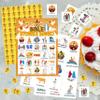 HMJKL Bible Stories Bingo Game, Christian Sunday Church Bingo Cards Set, Birthday Party Bingo Supplies for Adults, Family Open Day Vacation Activities Favors Decorations for 24 Player, 01 view 3