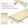 Qingzhi Furniture Edge Protector for Baby, Soft Foam Kids Proofing Padding Self Adhesive Edging Bumper Guard 6 13 16 Ft Long Cutable Corner Covering Strips Thick 8mm(K 80mm Width,5m/16.4 ft Length) view 3