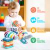 SOSUSHOE Busy Board for 1 Year Old, Travel Toys for Toddler 1-3 on Plane Car, Montessori Busy Board Busy Cube, Toys for 1 Year Old Boy Girl, Valentine Gifts for Kids view 2