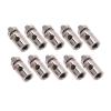 Acouto 10pcs RC 1.8mm Pushrod Connector Linkage Stoppers for RC Model Airplane Plane Parts Servo Linkage Stopper Ar310884 view 1