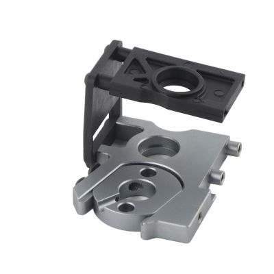 Acouto Electric Vehicle Brushless Motor Mounting Holder with Fixed Mount for 1/8 RC Car Accessory Remote Control Car Modification Accessory Brushless Motor Mount
