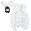 FSINWV Newborn Insert and 3Pcs Replacement Toy Balls for Mamaroo, Breathable Reversible Infant Insert Compatible with Mamaroo Baby Swing & RockaRoo, Head & Body Support, Machine Washable view 1