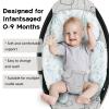 FSINWV Newborn Insert and 3Pcs Replacement Toy Balls for Mamaroo, Breathable Reversible Infant Insert Compatible with Mamaroo Baby Swing & RockaRoo, Head & Body Support, Machine Washable view 3