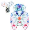 FSINWV Newborn Insert and 3Pcs Replacement Toy Balls for Mamaroo, Breathable Reversible Infant Insert Compatible with Mamaroo Baby Swing & RockaRoo, Head & Body Support, Machine Washable view 1