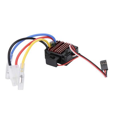 Acouto 60A RC Brushed Electronic Speed Controller for Remote Control Car Accessory Car Model Brushless ESC 1060