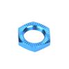 Acouto Aluminum Alloy Wheel Nuts 17mm Spanner for 1/8 Rc Car Accessory Remote Control Toy Drive Wheel Accessories Rc Car Wheel Nuts (Blue) view 3