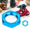Acouto Aluminum Alloy Wheel Nuts 17mm Spanner for 1/8 Rc Car Accessory Remote Control Toy Drive Wheel Accessories Rc Car Wheel Nuts (Blue) view 4