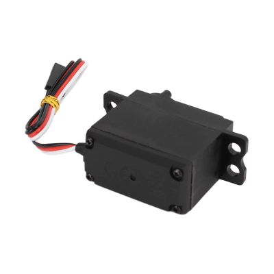 Acouto Servo Motor Gear Black Metal Gears Alloy Sail Winch Anolog Servos for RC Ship Rope Machine Winch Rudder Servo Sail Winch Servo