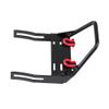 Acouto RC Crawler Steel Front Bumper Winch Mount for Axial SCX10 1/10 Remote Control Car Vehicle Equipment Bumper (Flat Head) view 4